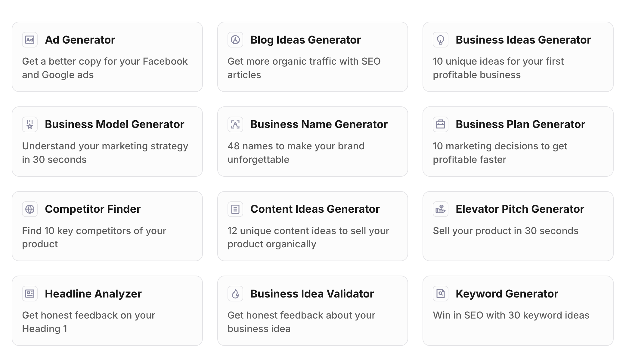 FounderPal Free Tools
